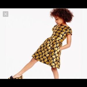 Girls Crewcuts j.crew elephant dress size 8